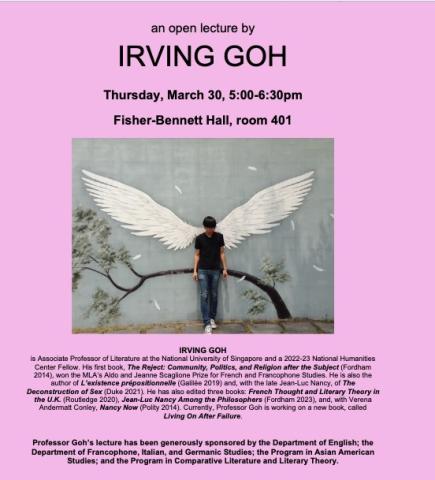Irving Goh poster
